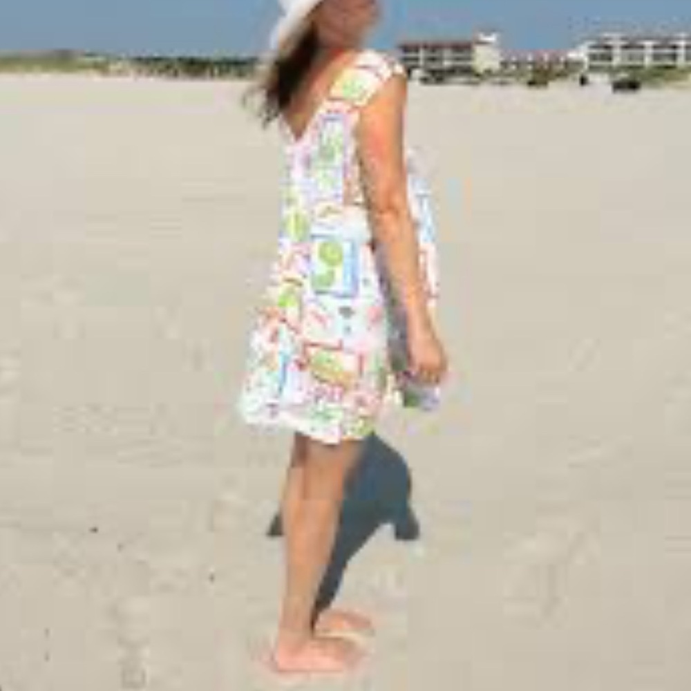 Cynthia Rowley “Girls Just Want to Have Brunch” Dress with Colorful Fruit Print - Picture 13 of 17